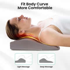 Snailax back massager heat function warms targeted areas for comfort