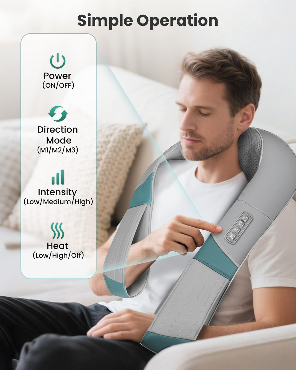 Snailax carry bag keeps massager clean and portable