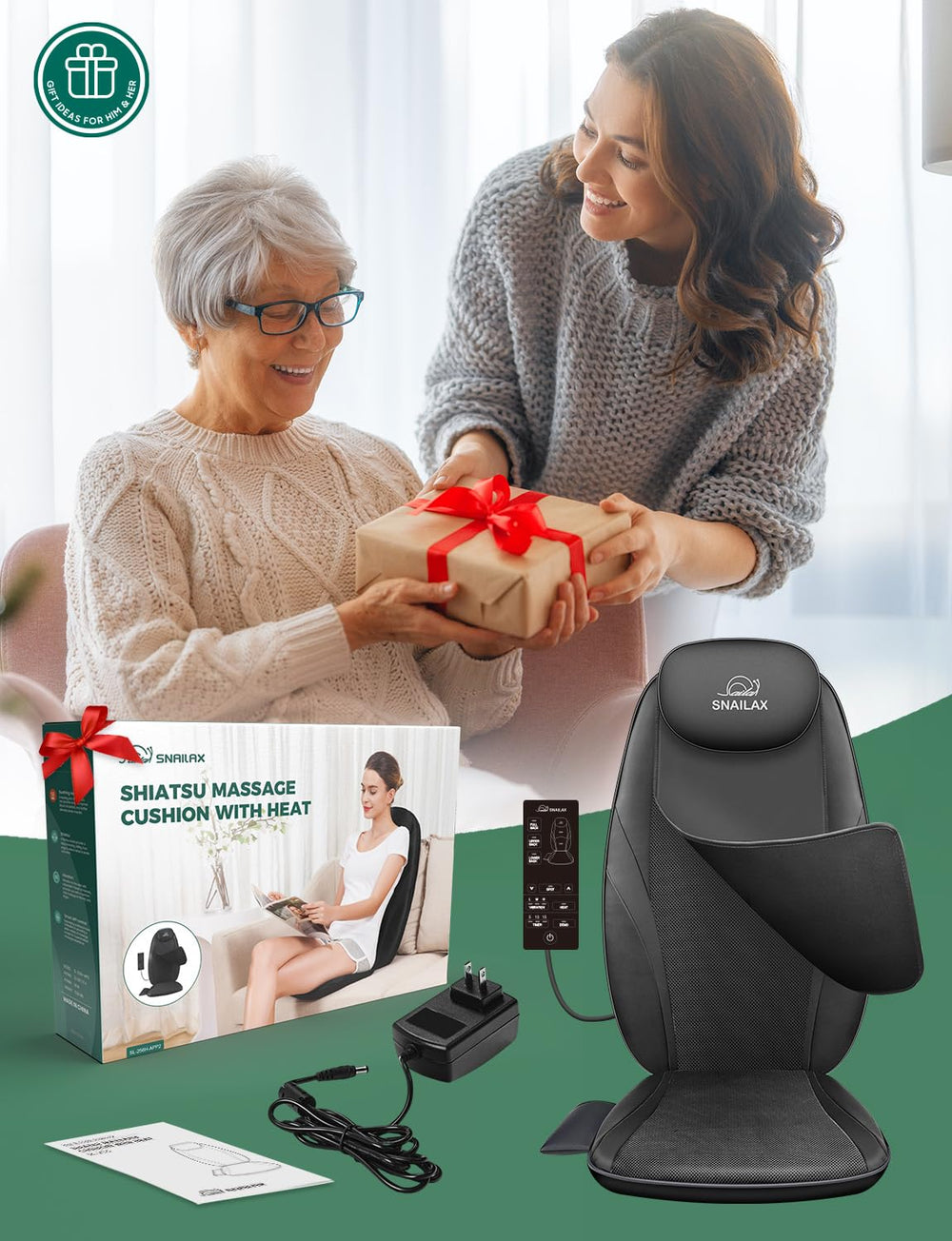 Snailax strap to chair or place on sofa for flexible use.