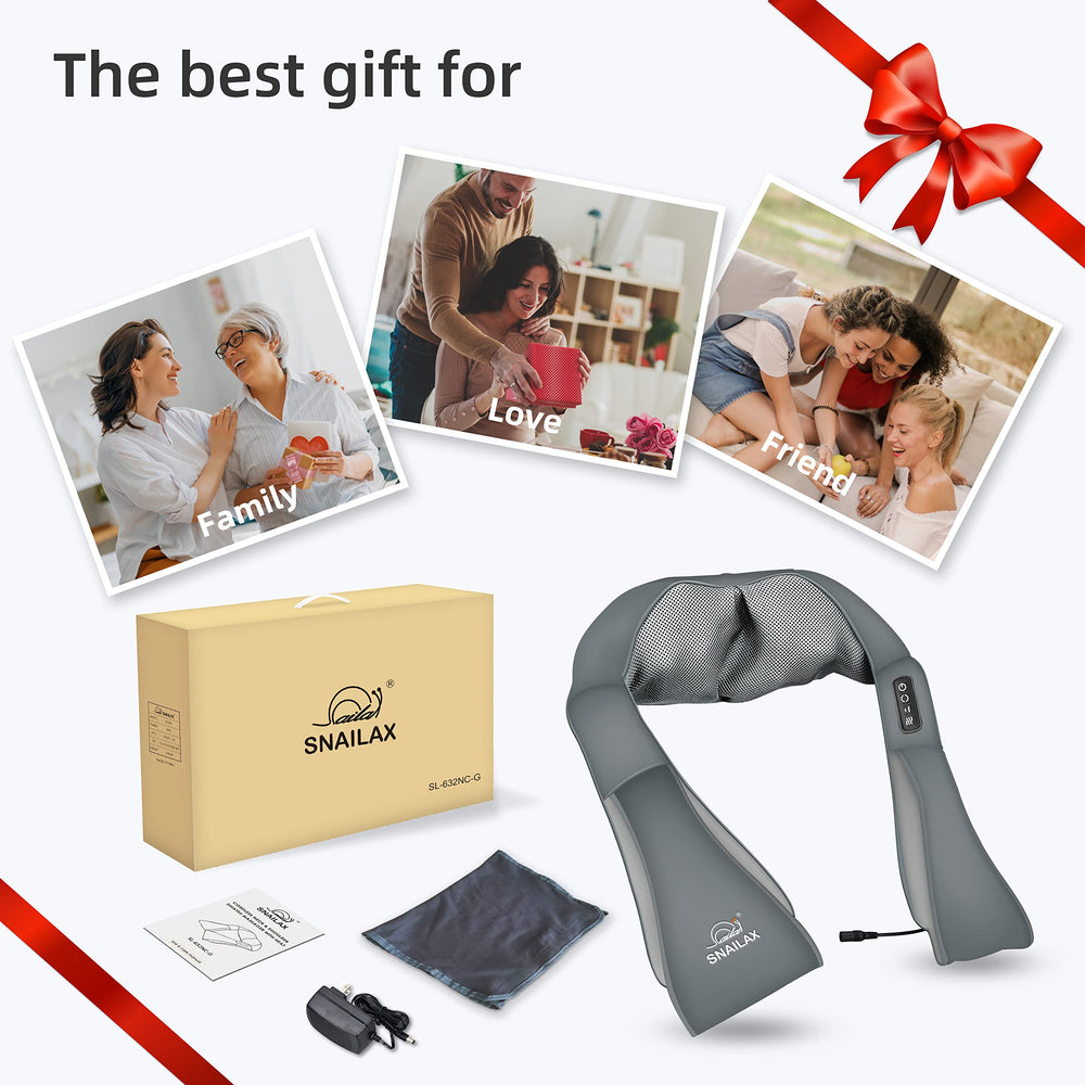 Snailax compact massager for use during daily routines