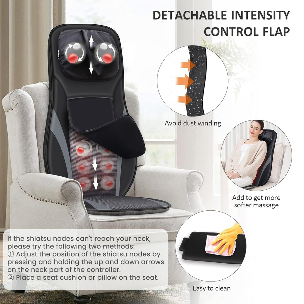 Snailax detachable flap offers softer or stronger massage options
