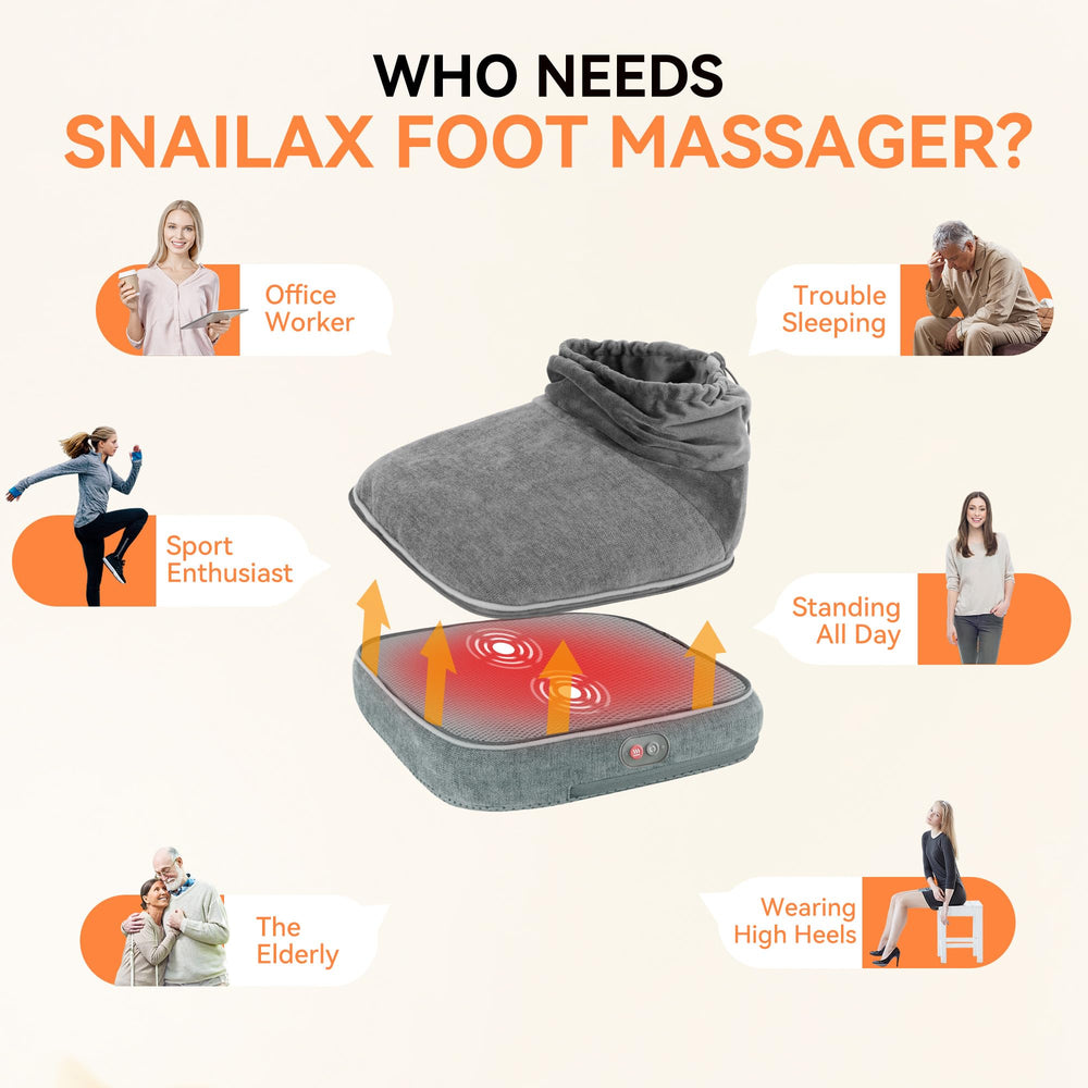 Snailax elastic-band design keeps warmth in for snug comfort.