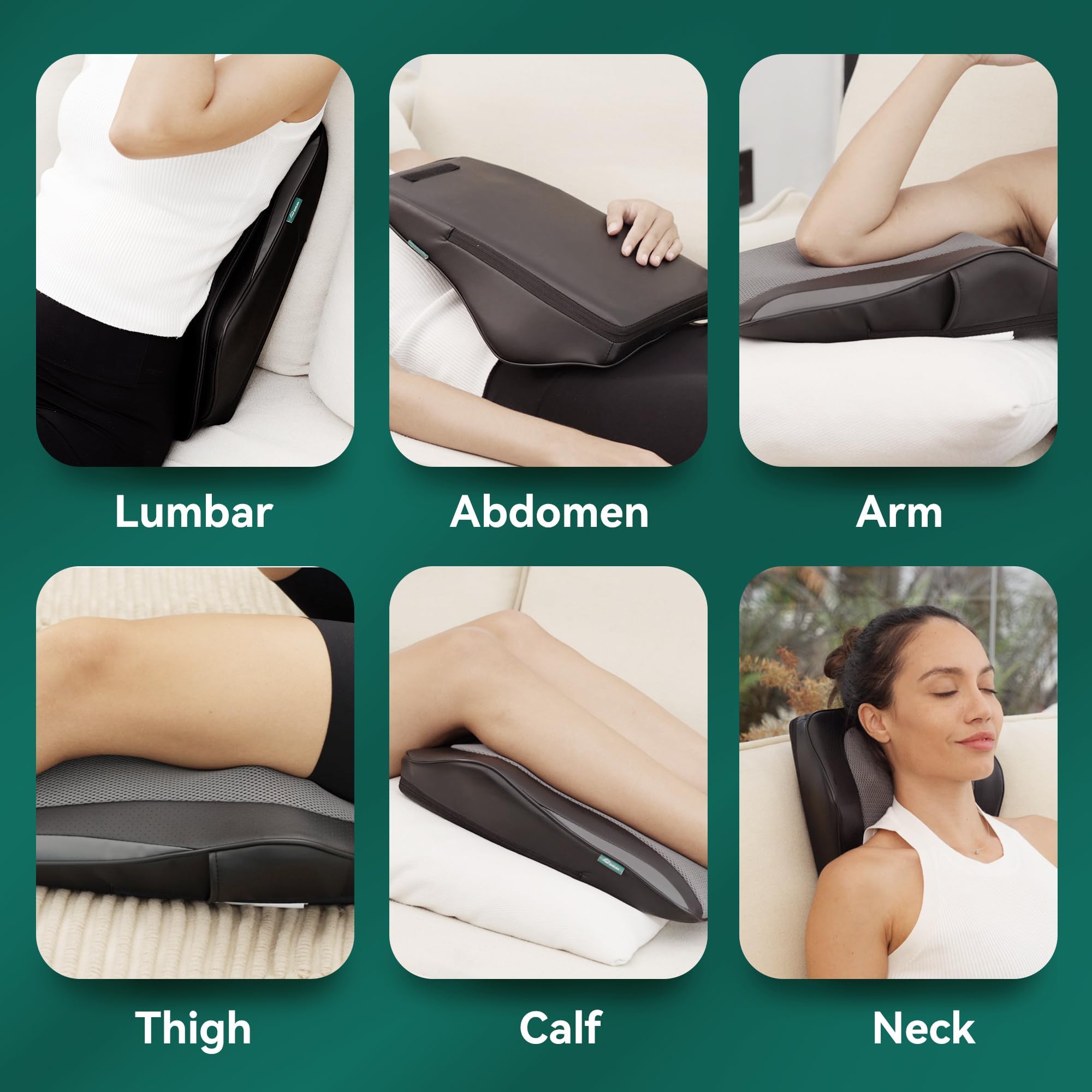 Snailax ergonomic design supports the back during long sits.