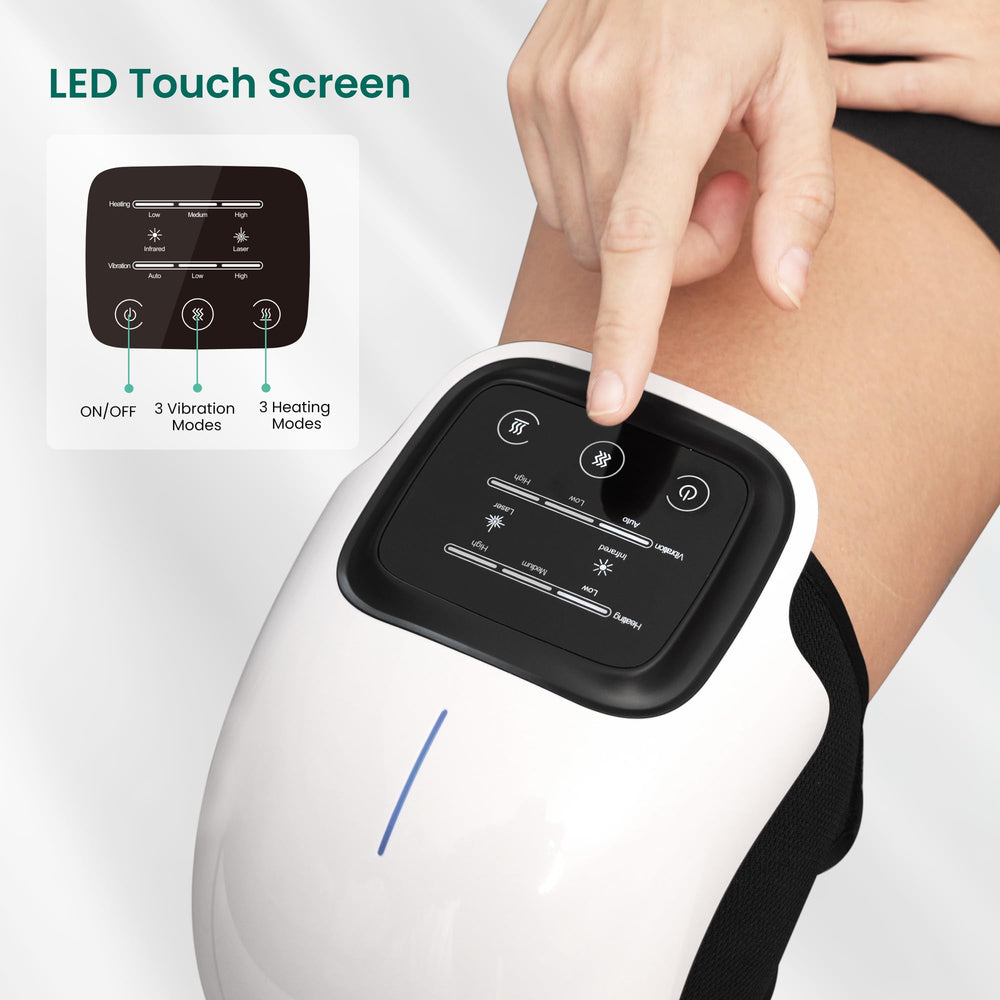 Snailax ergonomic knee wrap fully fits around the knee