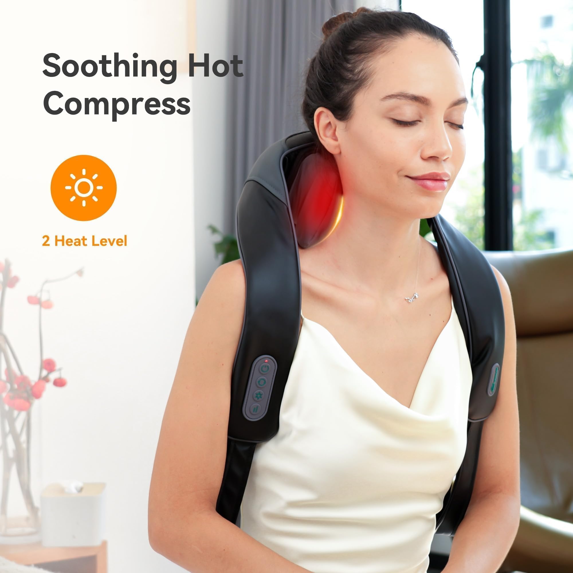 Snailax ergonomic massage nodes deliver steady, precise pressure