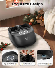 Snailax deep-kneading rollers in action for sore feet relief