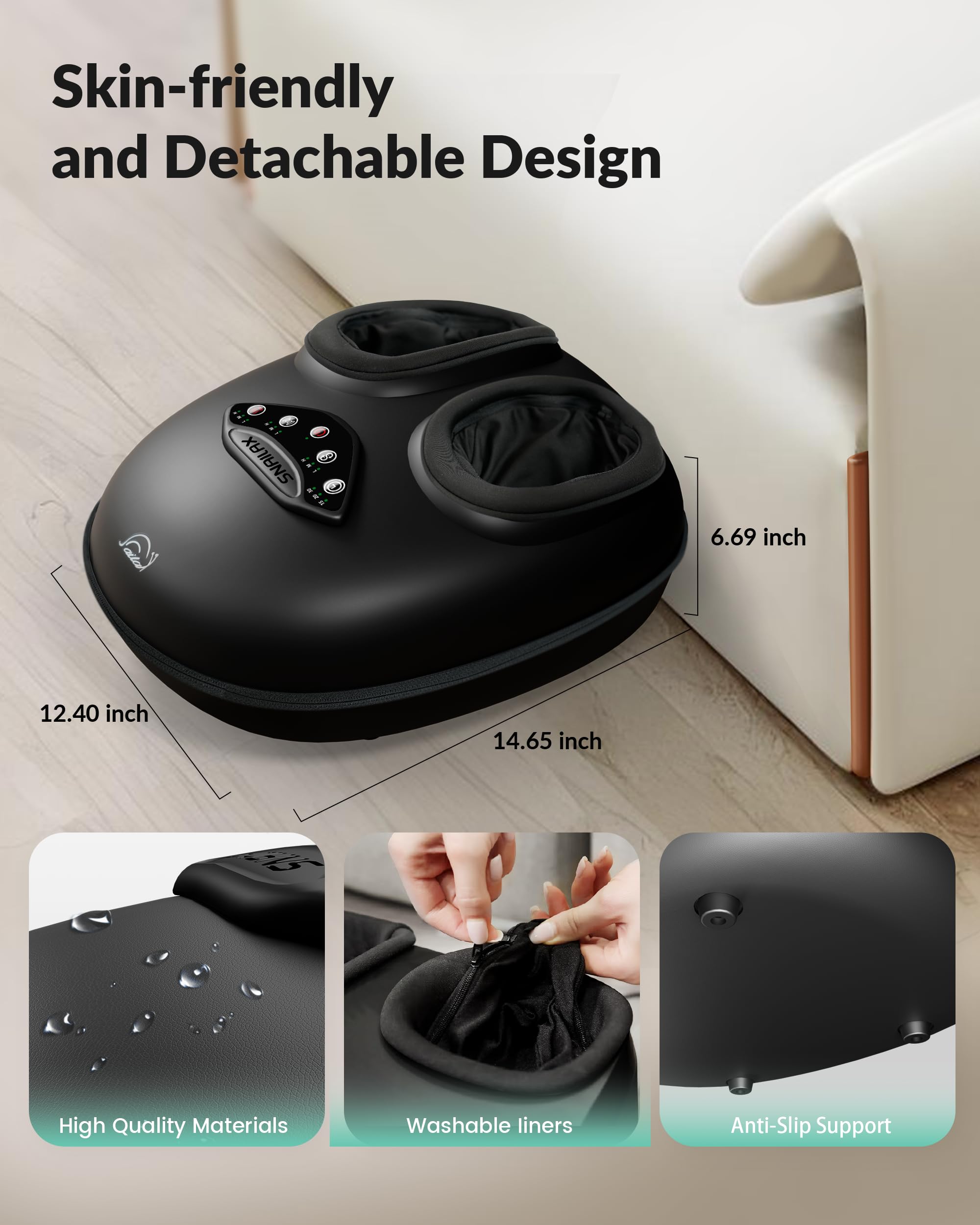 Snailax durable design emphasizes safe, reliable performance