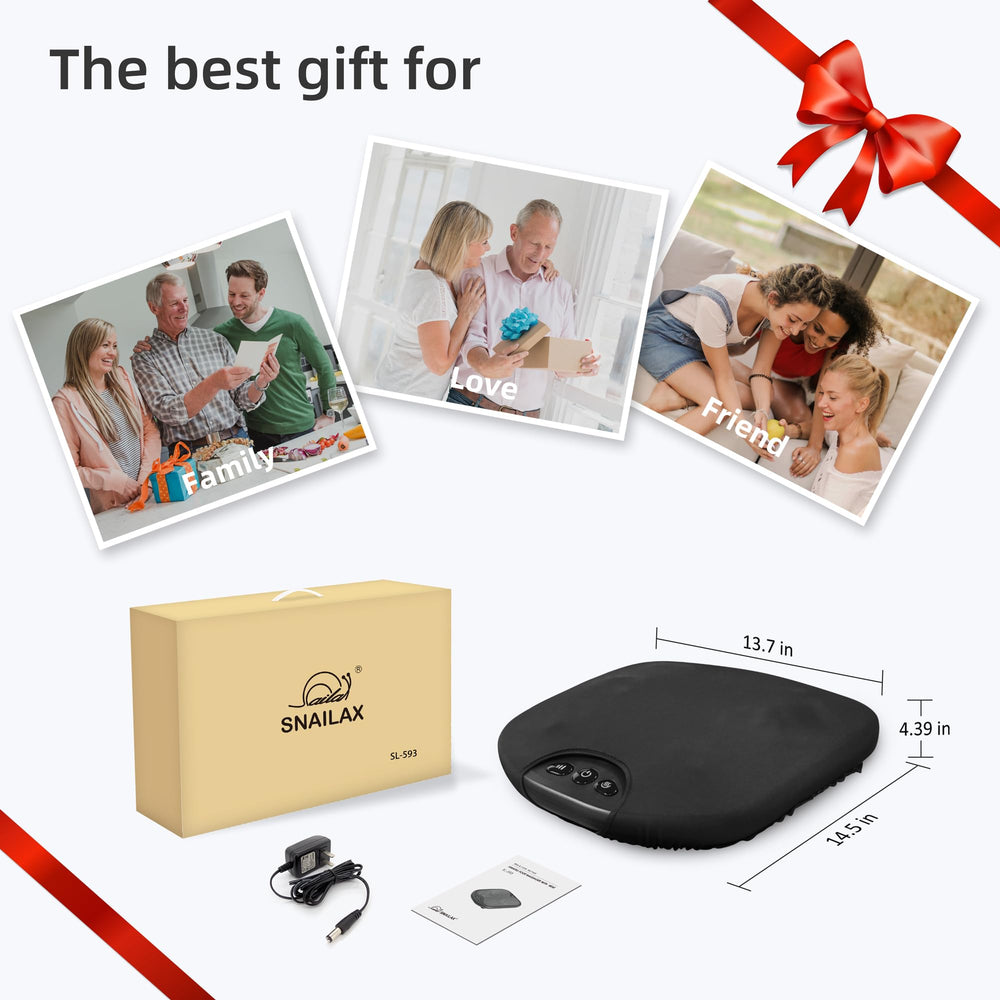 Gift-ready Snailax massager makes a thoughtful present for loved ones.