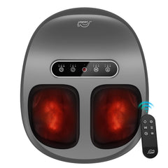 Snailax foot massager with heat and compression for soothing relief at home.