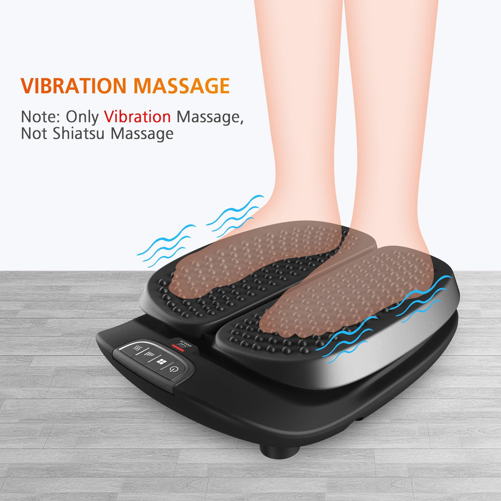 Snailax foot massager with heat therapy to boost circulation and comforting warmth.
