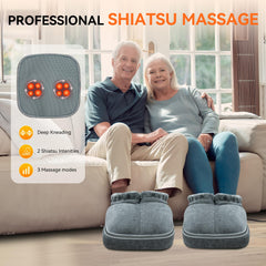 Snailax foot massager with remote control for easy operation.