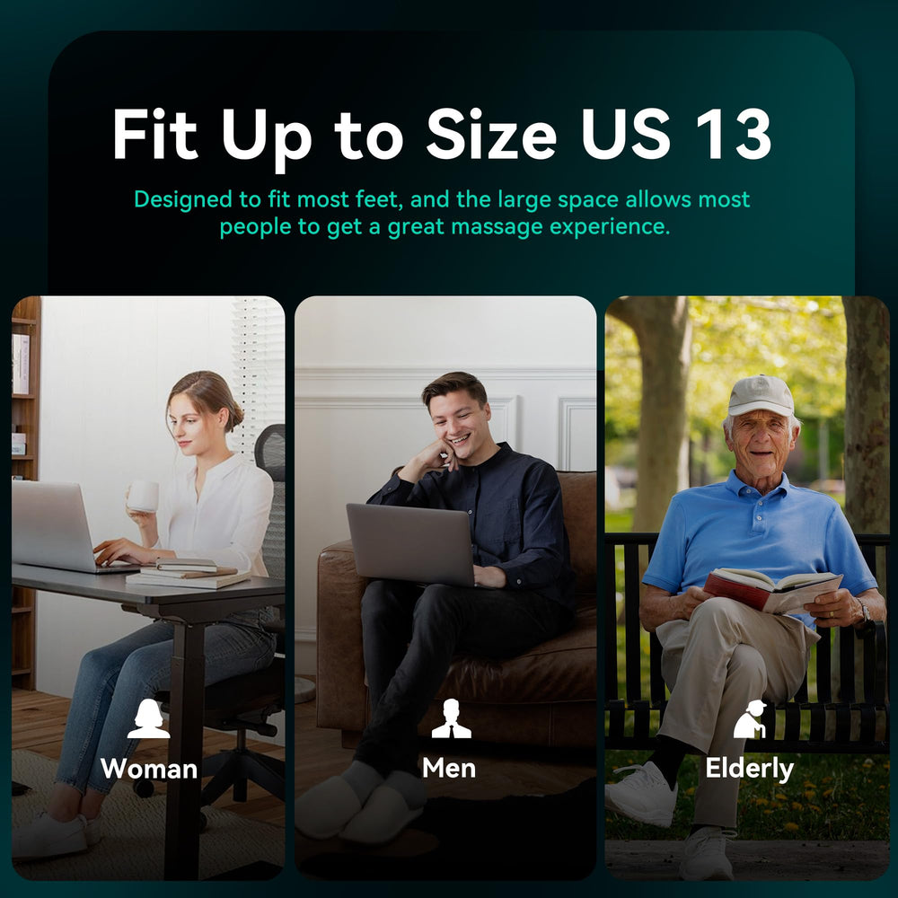 Snailax size 13 fit accommodates larger feet comfortably.
