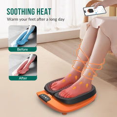 Three massage modes customize your foot relaxation.