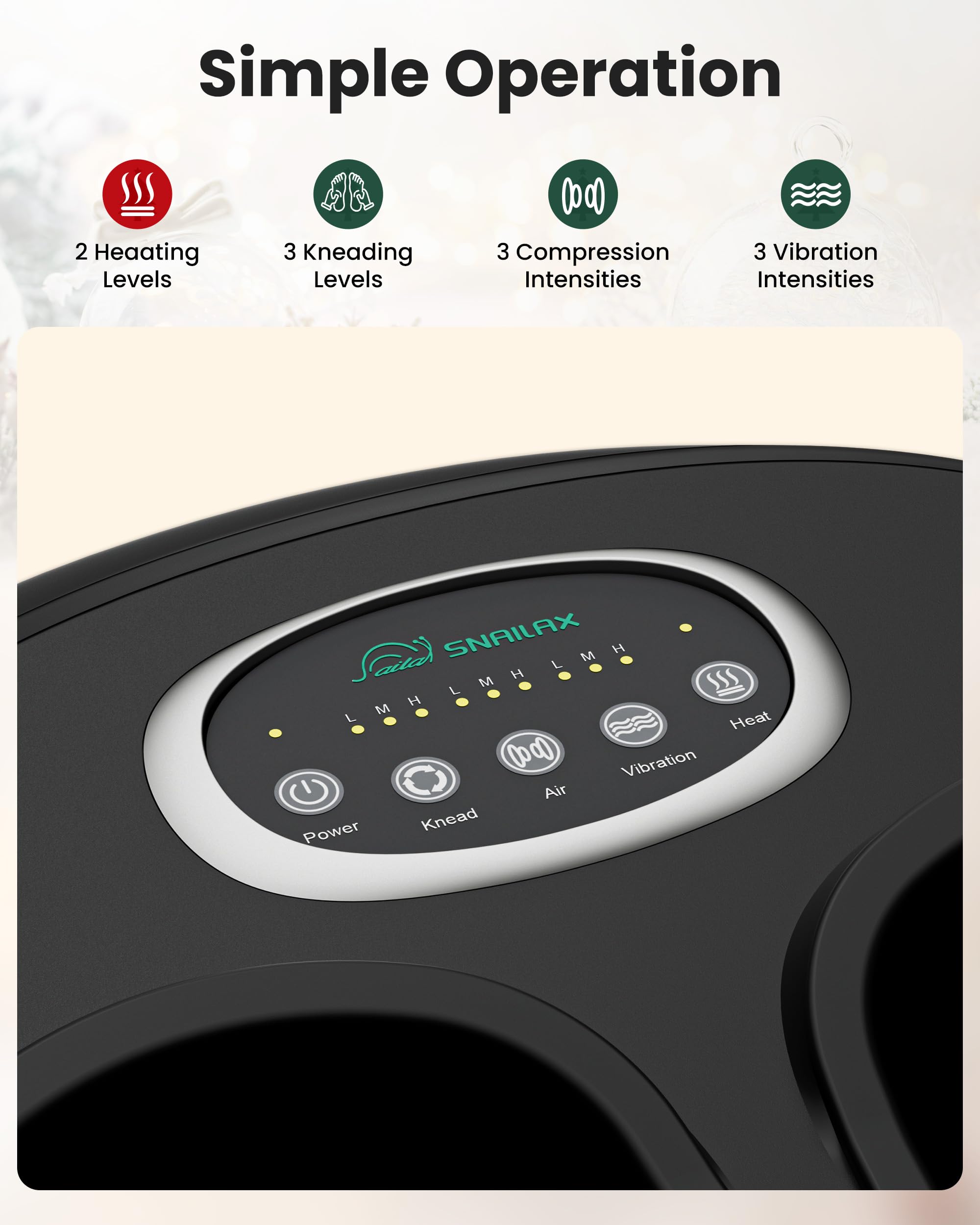 Snailax vibration toe massage demonstrating quick foot refreshment
