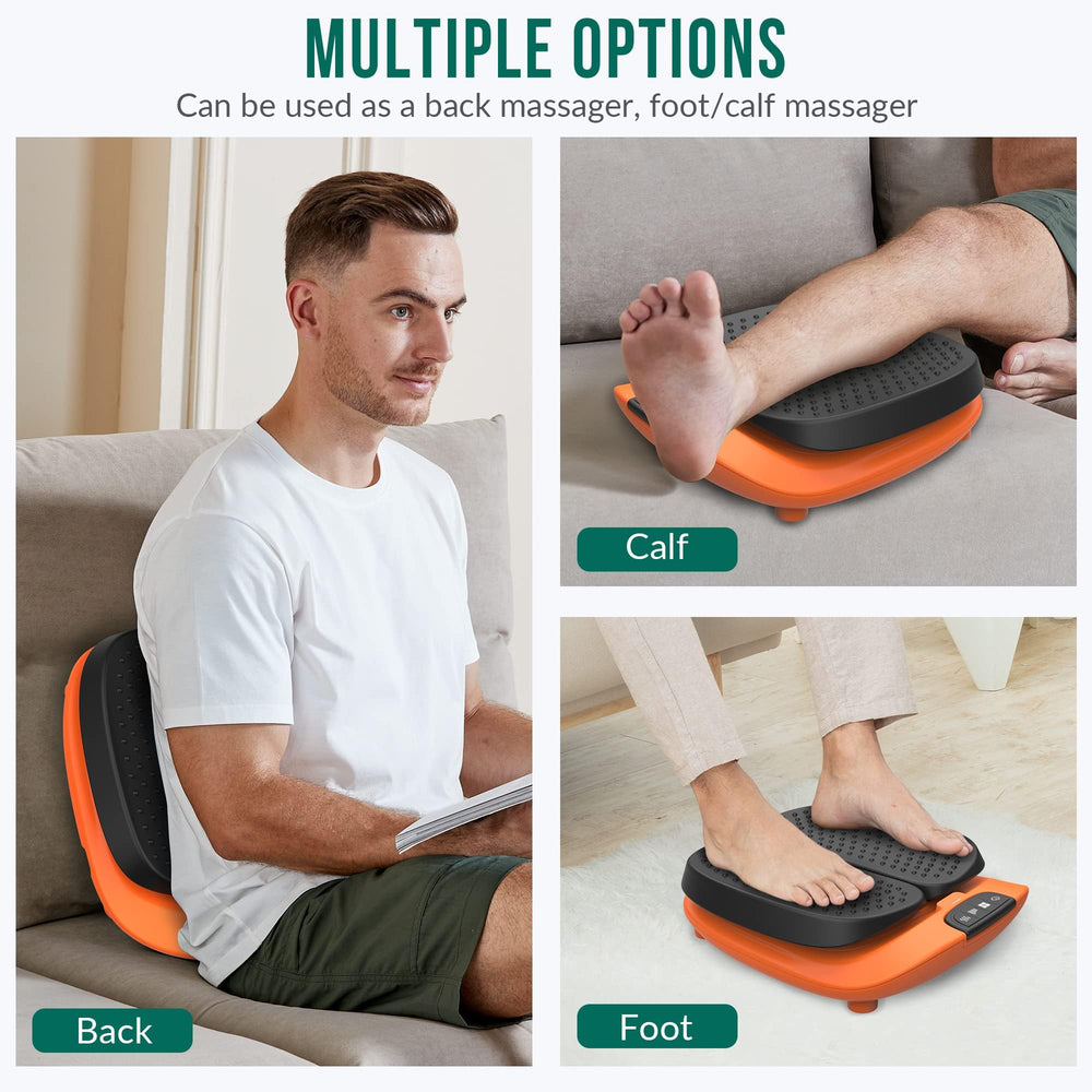 Washable cover keeps the massager clean between uses.
