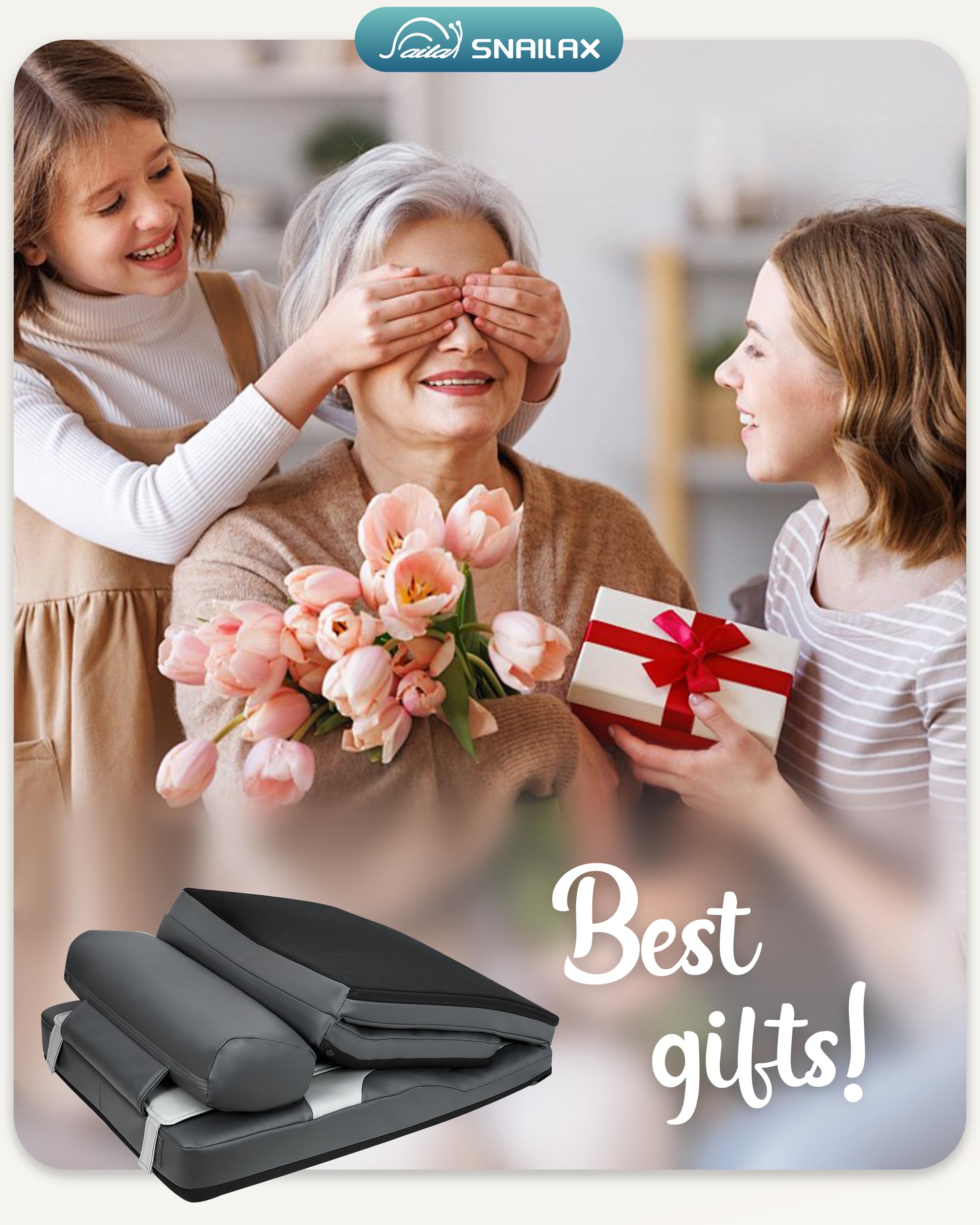 Snailax gift-ready massage mat ideal for home gifting
