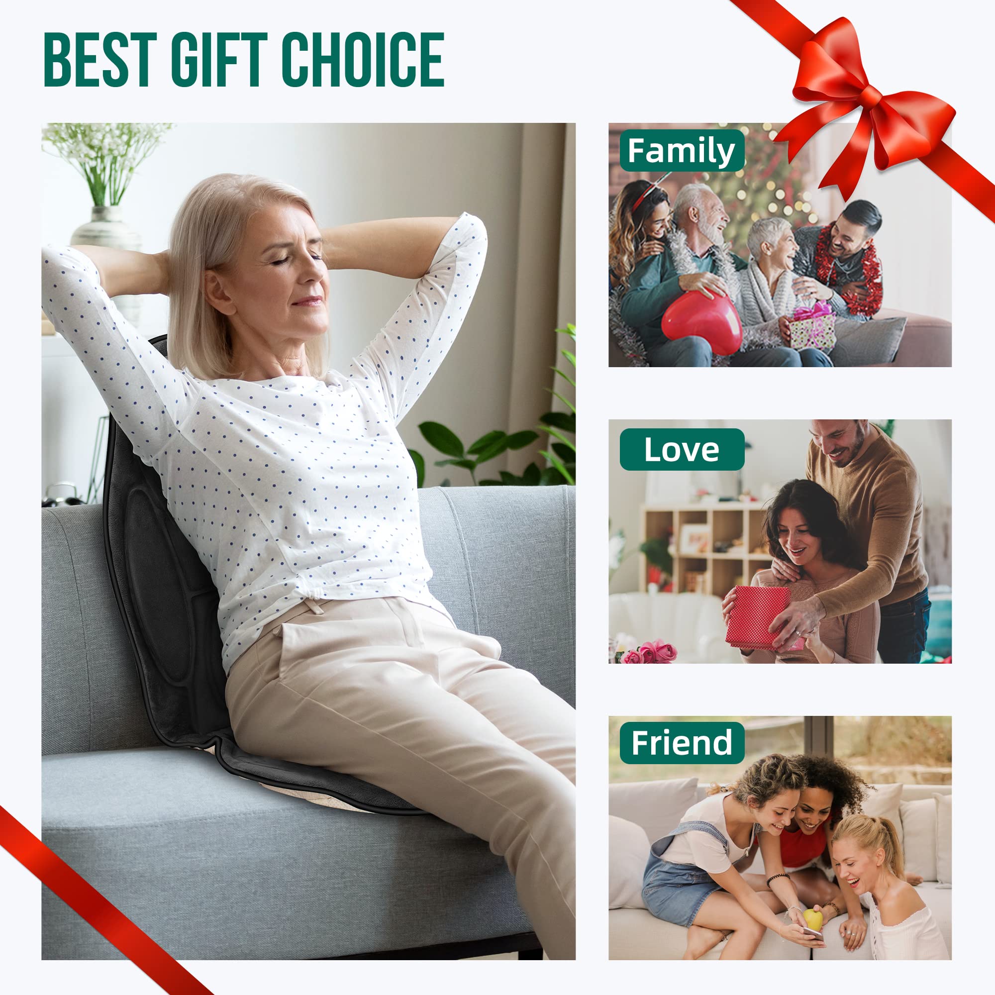 Snailax gift-ready massage pad ideal for holidays or special occasions