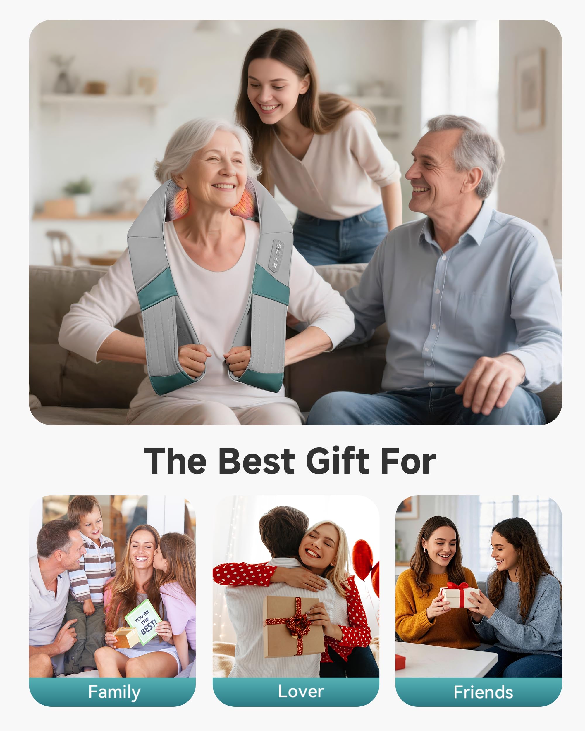 Snailax gift-ready massager for loved ones