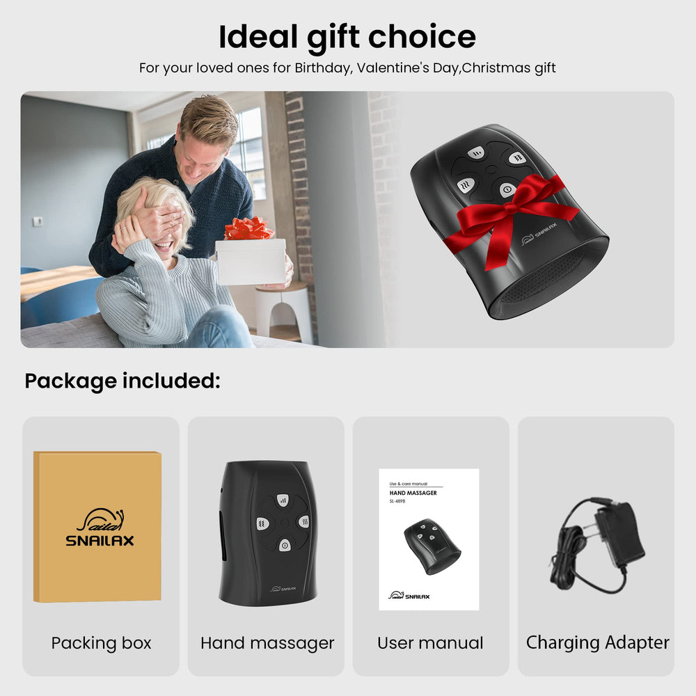 Snailax gift-ready packaging highlights a thoughtful wellness gift