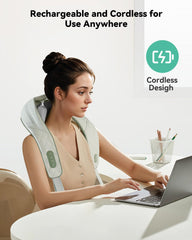 The neck warmer heat setting on Snailax for quick warming relief.