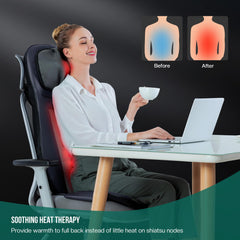 Snailax heating therapy soothing back and shoulders