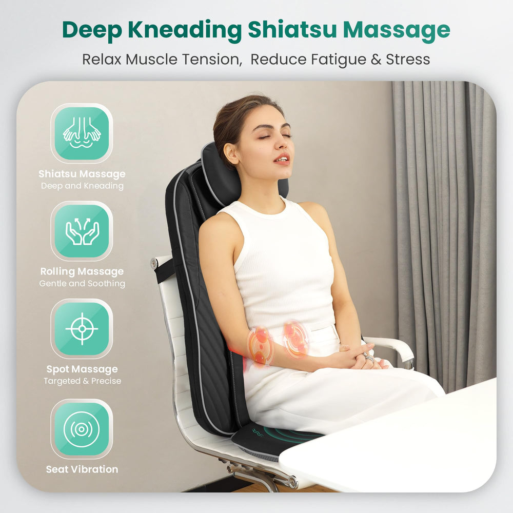 Snailax heat therapy provides soothing warmth for back muscles