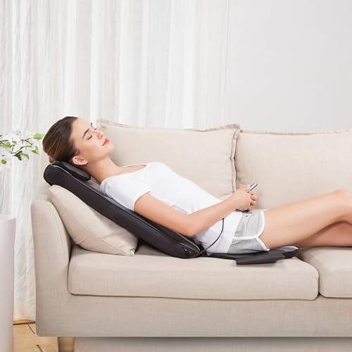 Vibration seat massage adds hip and thigh comfort.