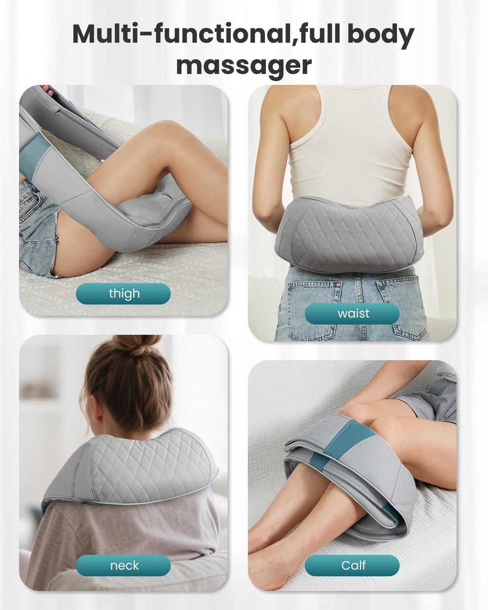 Snailax massager offers 3 rolling modes for customization
