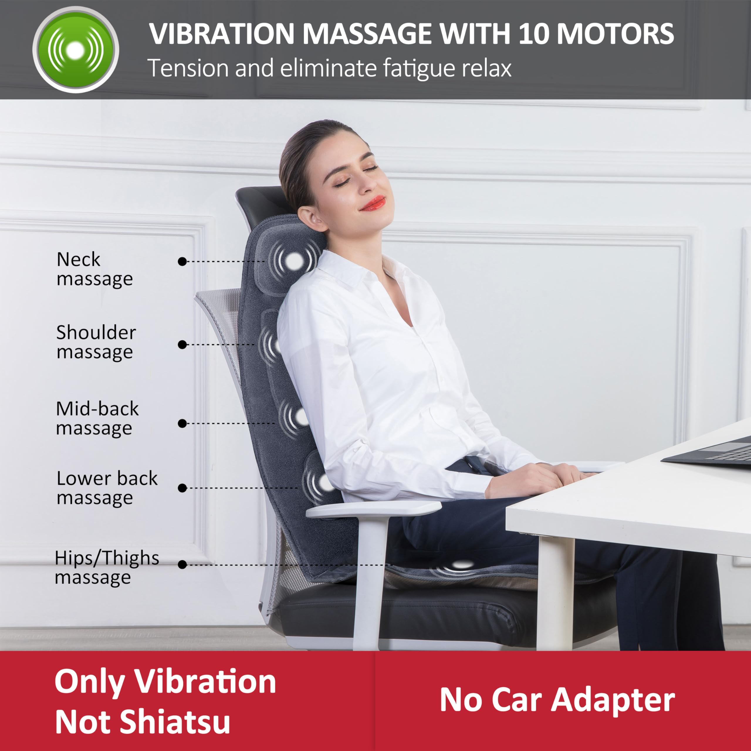 Snailax memory foam neck rest showcasing premium neck support and pressure relief.