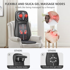 Snailax neck massage nodes adjustable to fit shoulder height