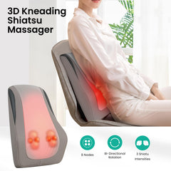 Snailax neck-shoulder massage mode relieves upper tension