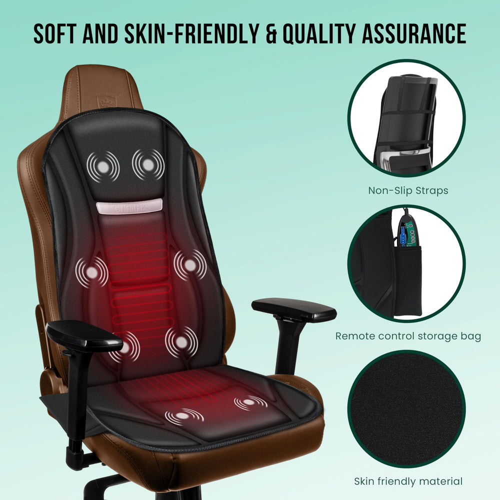 Snailax portable cushion fits discreetly into home or office use.