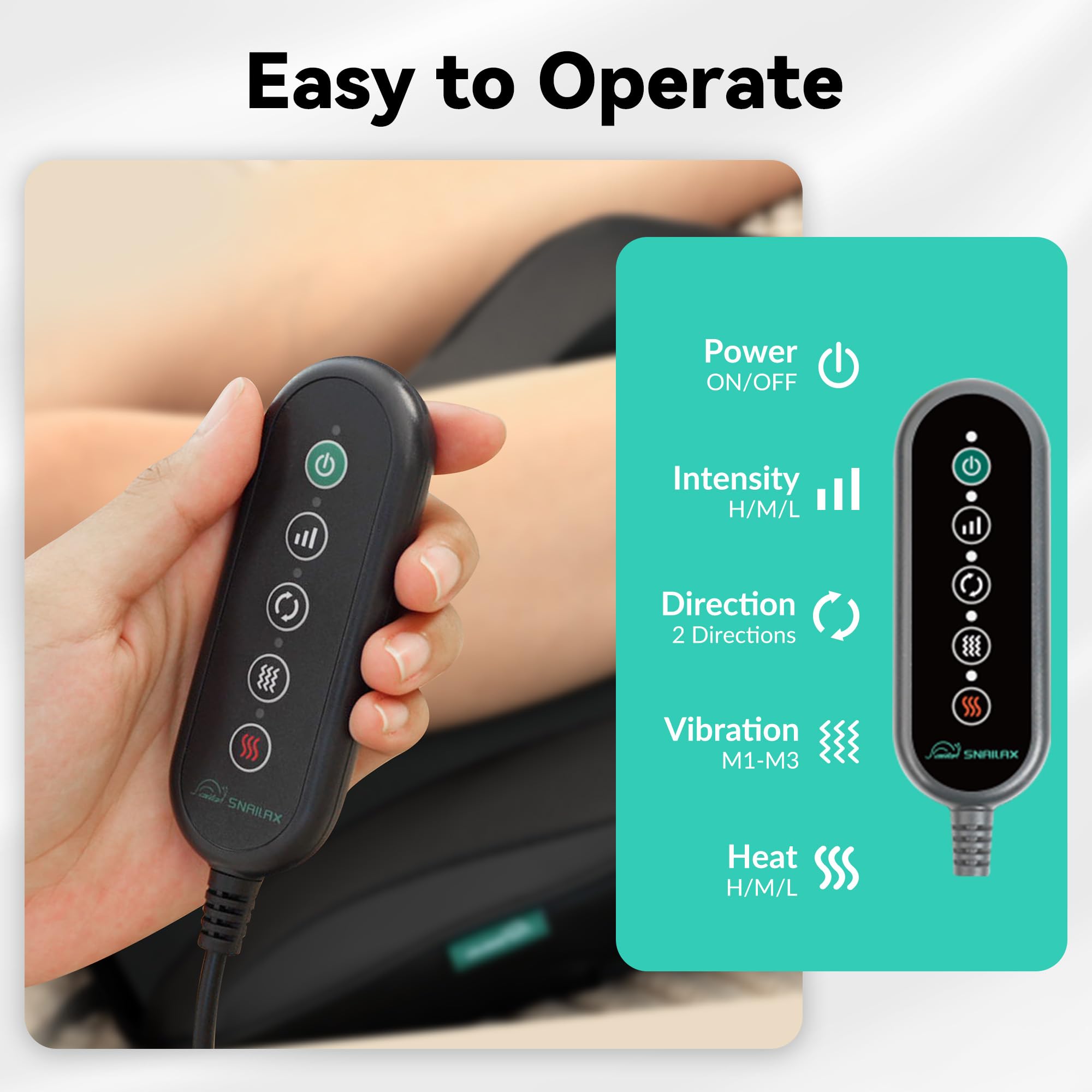 Snailax portable design for easy storage and travel