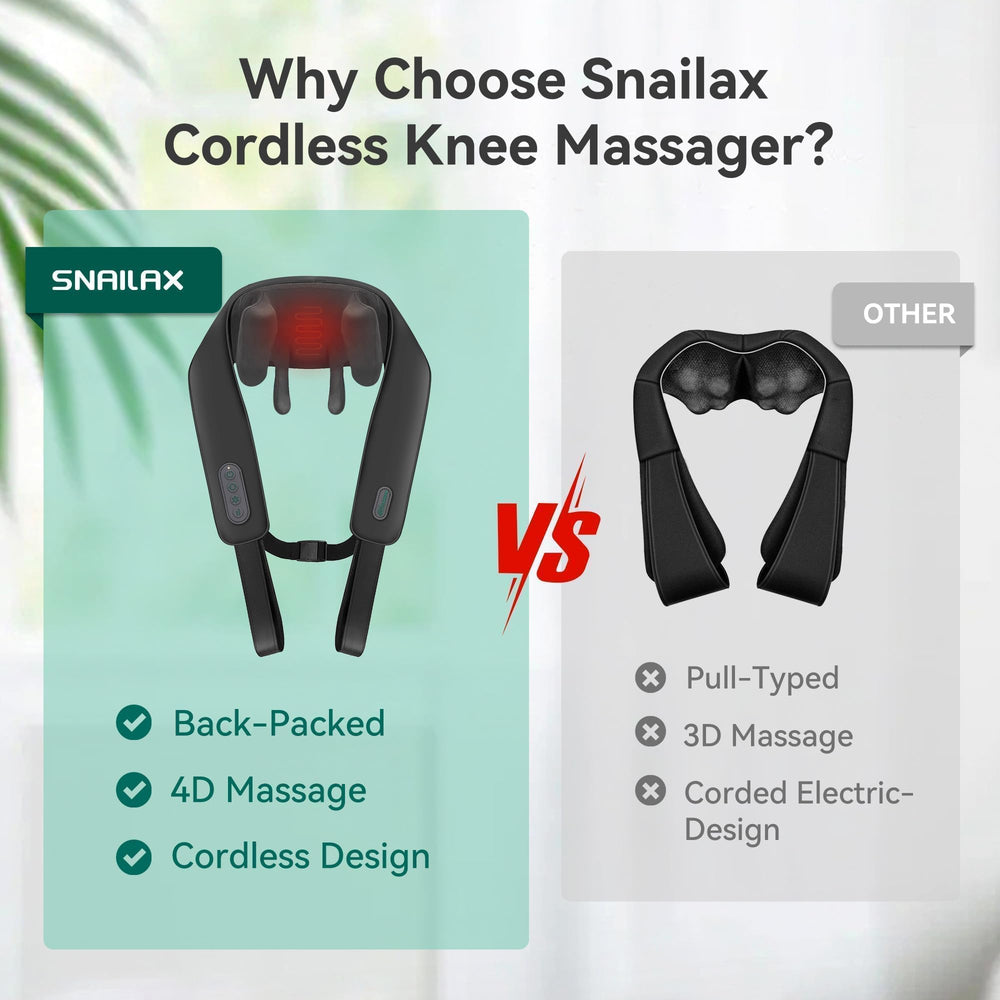 Snailax compact massager fits in bags for travel and work