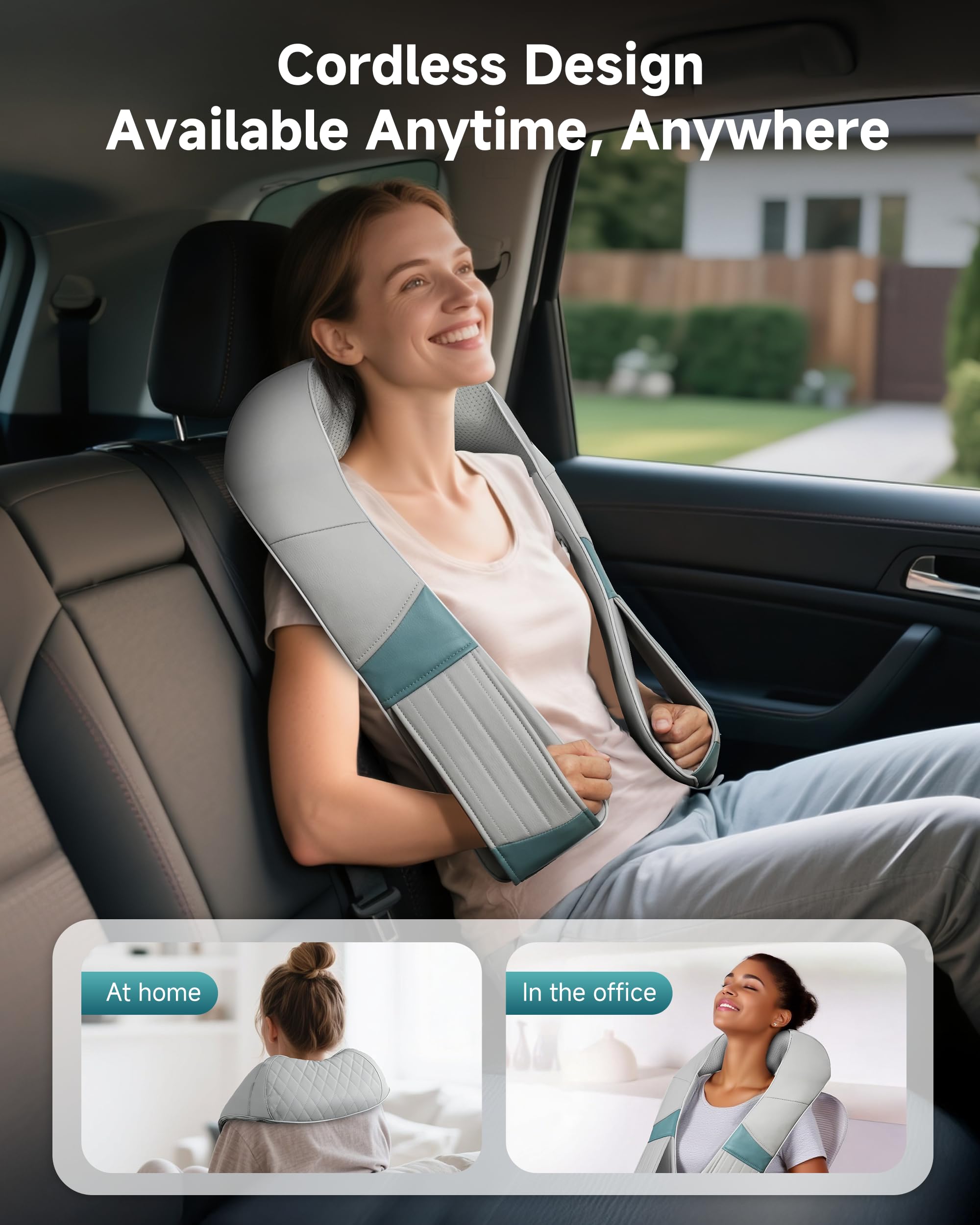 Snailax PU leather with breathable mesh adds comfort