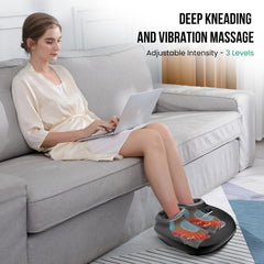 Snailax Shiatsu Foot Massager with compression improves circulation