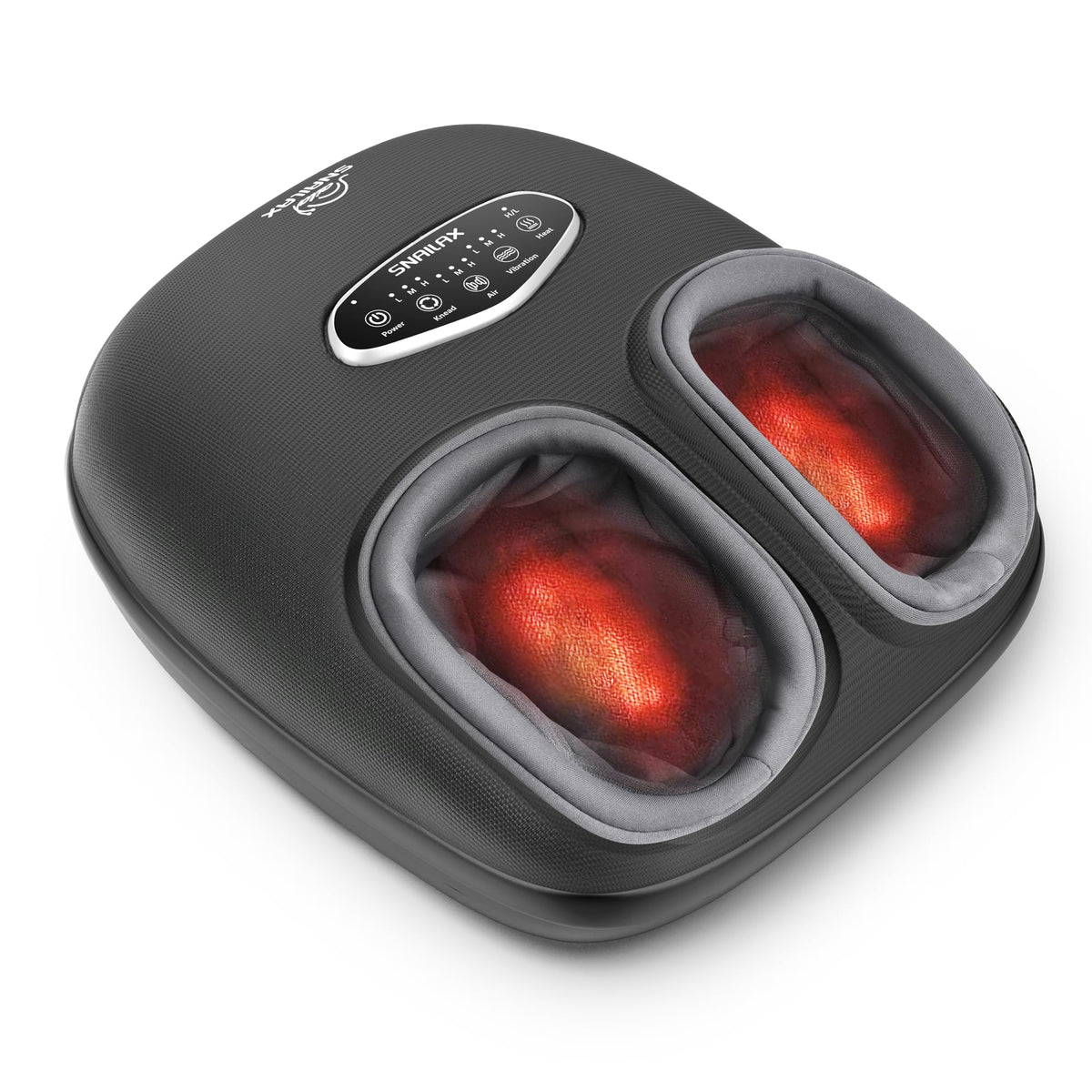 Snailax Shiatsu Foot Massager front view showing deep kneading action for tired feet