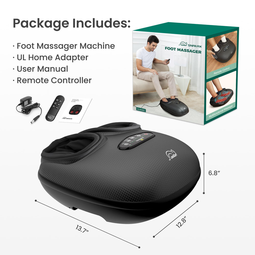 Snailax Gift-ready foot massager makes a thoughtful present for relaxation.
