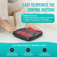 Snailax shiatsu foot massager kneading action targets arches and heels for comfort.