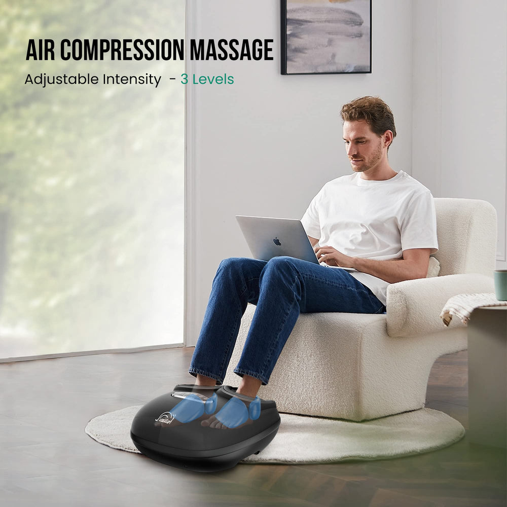 Snailax Shiatsu Foot Massager with vibration for relaxation
