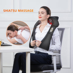 Close-up of Snailax massage nodes highlighting 3D kneading action