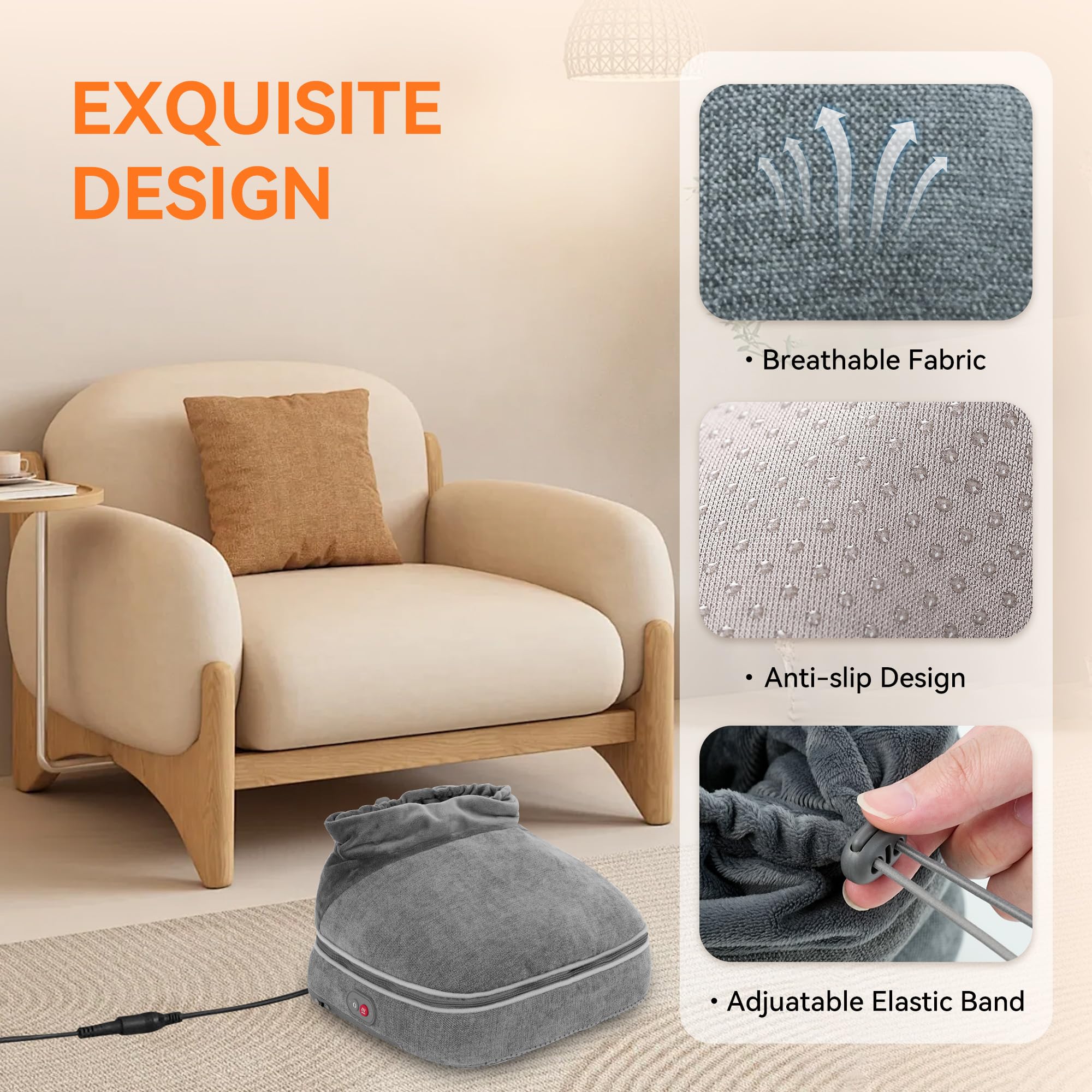 Snailax massager fits up to size 13 for most users.