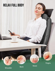 Snailax spot massage function highlights targeted stress relief.