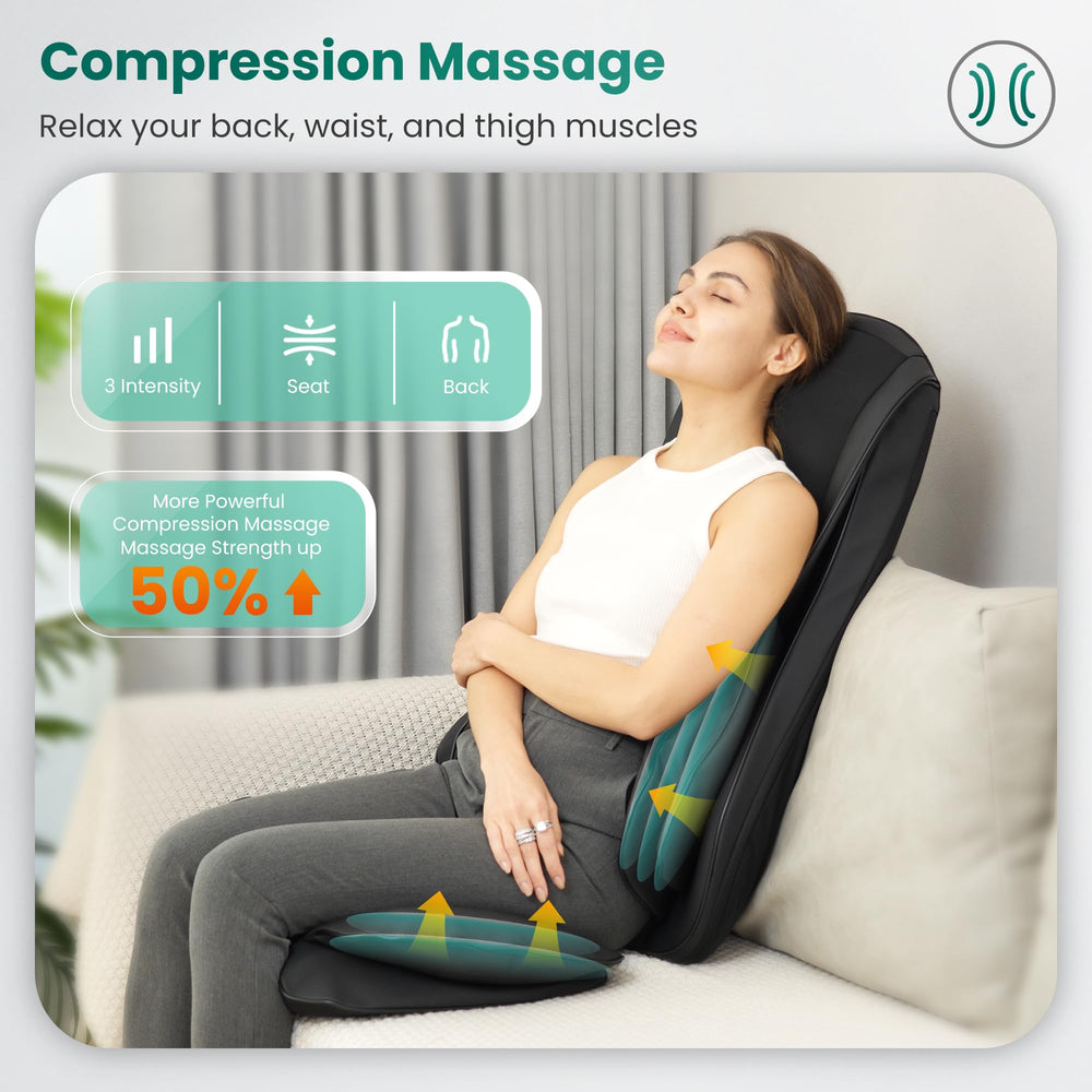 Snailax adjustable intensity levels customize your massage experience.