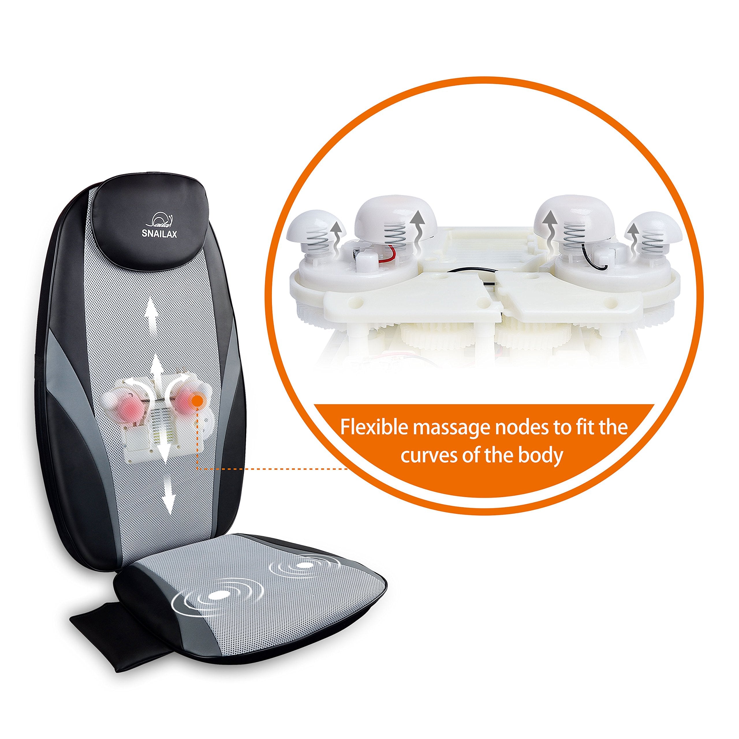 Snailax vibration seat massage relieves hip and thigh tension during breaks