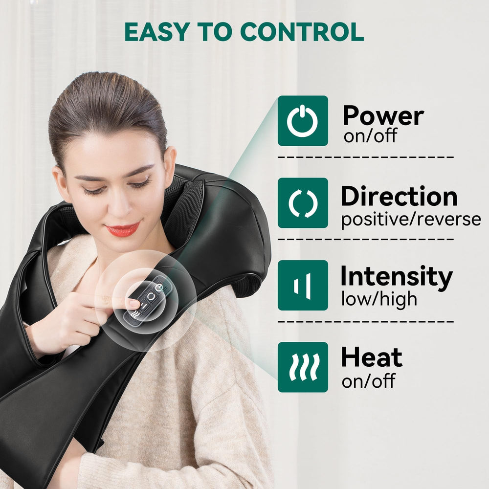 Snailax wireless controls provide simple, intuitive operation.
