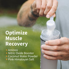 Snap Supplements BCaa Powder scoop supports easy pre- or post-workout fueling