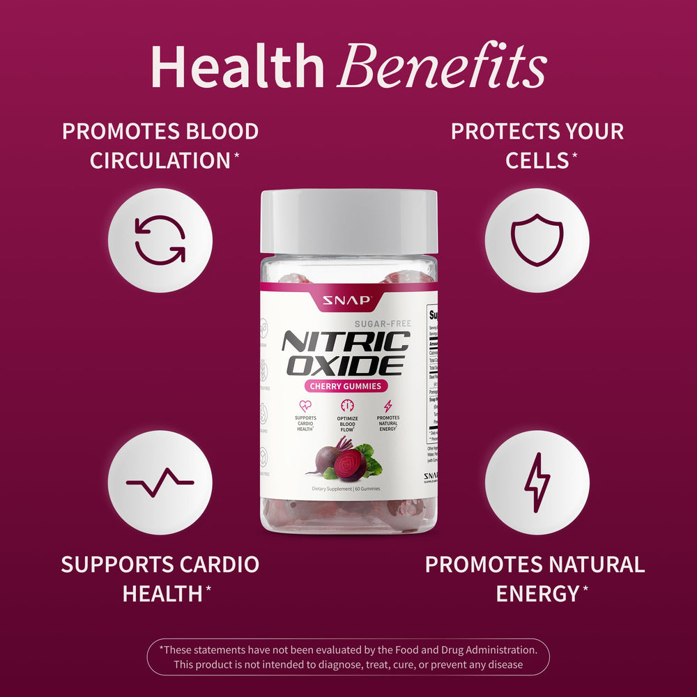 Snap Supplements Beet Gummies vegan label close-up conveys purity and plant-based goodness