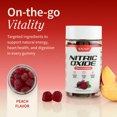 Snap Supplements Beet Root Gummies close-up of ingredients and natural color