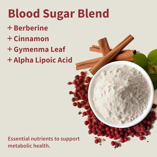Snap Supplements Blood Sugar Blend capsules ready to swallow for steady energy.